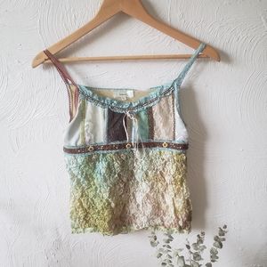 Y2k aesthetic cami tank top vintage